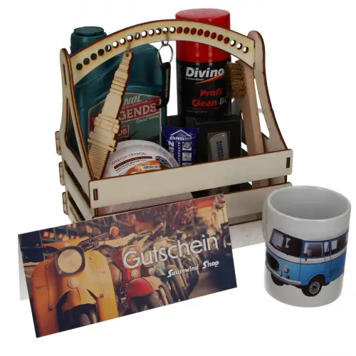 Präsentkorb für Barkas B1000 Fahrer Perfektes Geschenk für DDR Barkas-Liebhaber