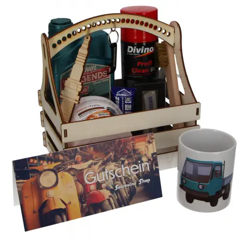 Präsentkorb für Multicar-M25 Fahrer Perfektes Geschenk f. DDR Multicar-Liebhaber