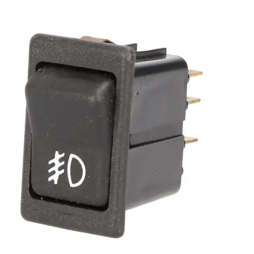 Kippschalter schwarz für Nebelscheinwerfer 8620.19/16 DDR-Originalteil 23409/24