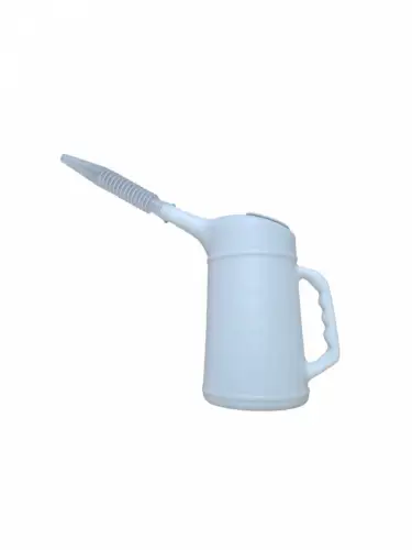 Messkanne 2L mit Auslaufrohr Öl- & Säurebeständig Werkstatt Messbecher Simson