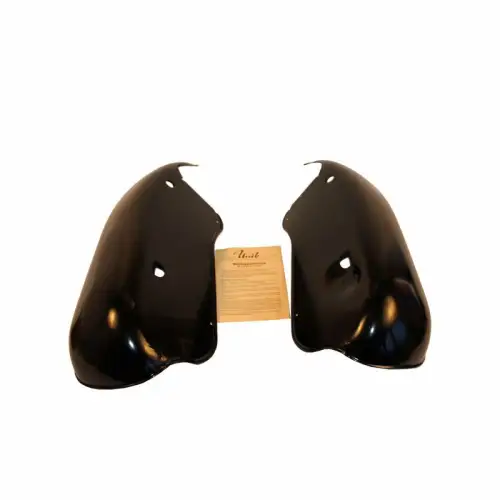 AWO 425 Sport Knieschutz Beinschutz Blech schwarz GM 10223 DDR-Original Neuteil 