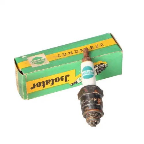 Zündkerze Isolator M10-145 7,5 mm Gewinde DDR Kleinmotor Stationär Hilfsmotoren