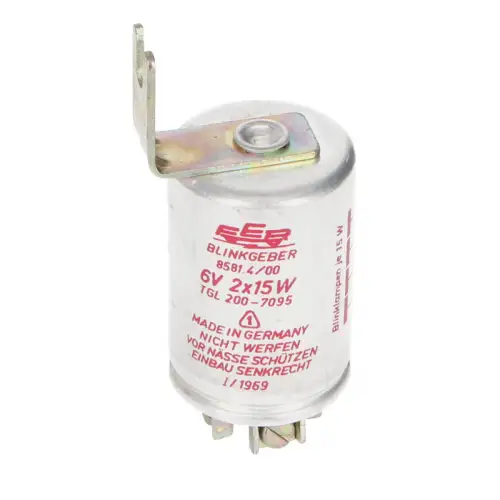 FER Blinkgeber 8581.4/00 6V 2×15W Wartburg 311 F9 Framo DDR Originalteil