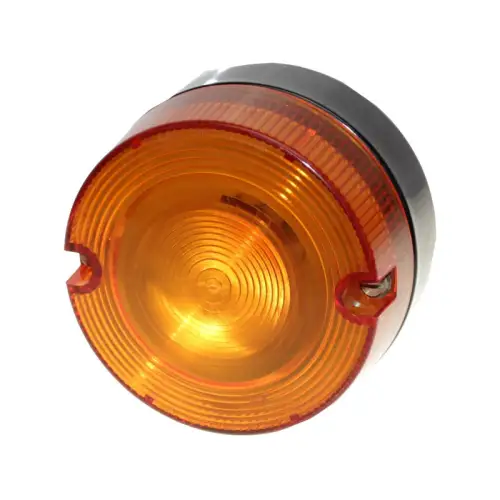 Blinkleuchte komplett rund 100 mm Orange DDR-Busse Anhänger W50 Garant H6 Robur