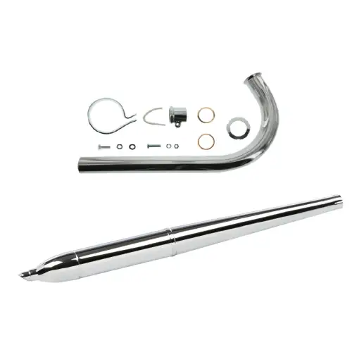 Simson SR1 SR2 SR2E Auspuff Set Komplett Auspufftopf 660 mm, Krümmer 320 mm MZA