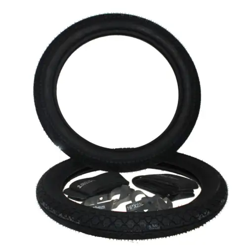 Simson Reifen Set 2 Stück 2 3/4 - 16 K36/1 46 J - inkl. Schläuche Felgenbänder