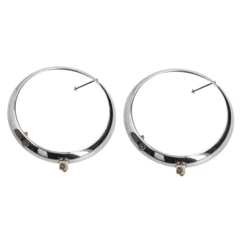 IFA F8 Cabriolet F9 Garant K30 Chrom Lampenring oval DDR-Originalteil