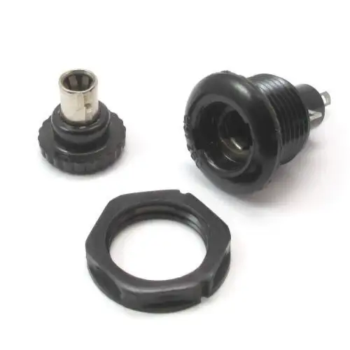 Sicherungshalter komplett für Ladergeräte u.a. DDR-Originalteil 18,3 mm NEU