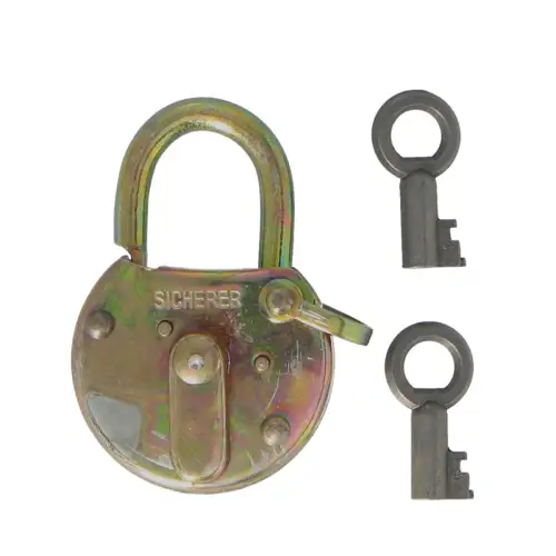 Vorhängeschloss 2 Schlüssel DDR Original W50 S4000 Robur Barkas Framo H3A H6 G5