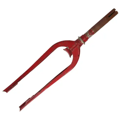 Simson Mofa SL1 Vordergabel rot mit Gabellaufring DDR-Originalteil