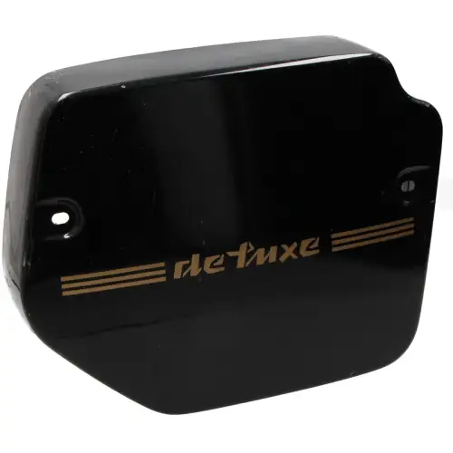 MZ ES 175/2, 250/2 Seitenverkleidung rechts schwarz deluxe Zierstreifen Original