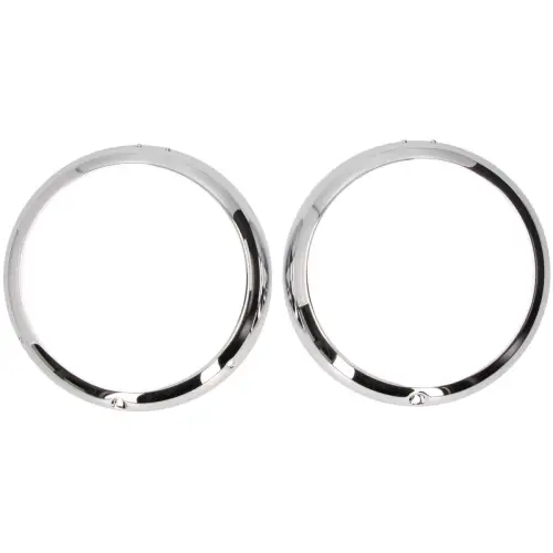 FER Scheinwerferring 200 mm Chrom Satz 2x Wartburg 311 312 313 G5 H6 Lampenring