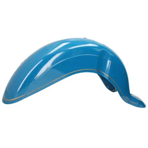 MZ ES 250 300 175 Vorderradkotflügel blau Schutzblech Zierstreifen DDR-Original