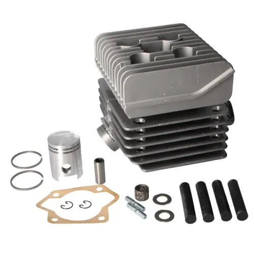 ALMOT Simson Zylinder kugelpoliert 50 ccm Set Ø 38 mm MEGU Kolben Zylinder Kopf