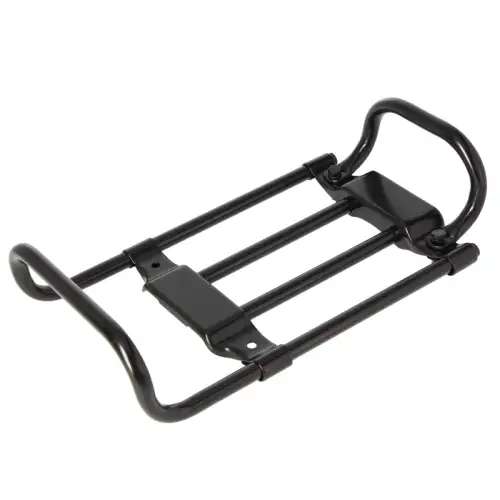 Simson Schwalbe KR51/1, 2  SR4-2 Gepäckträger schwarz matt pulverbeschichtet