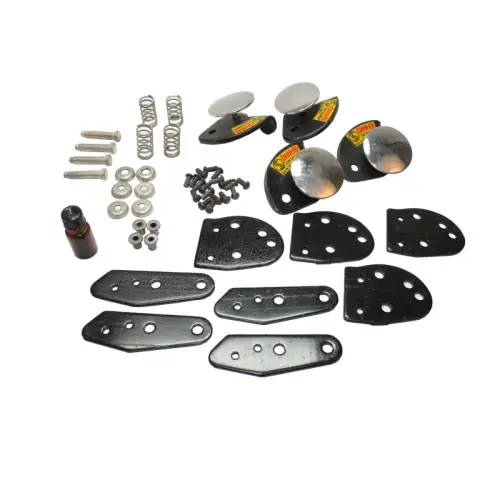 Trabant 500 600 601 1.1  Dreh-Fix Liegesitzbeschlag-Satz DDR-Originalteil