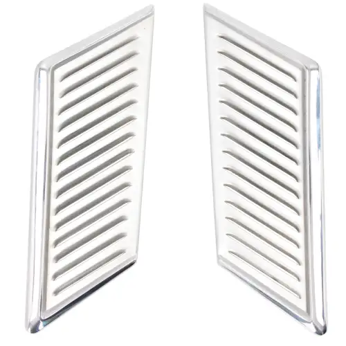 Wartburg 353 Luftgitter Chromblenden Ventilationsblenden Ziergitter DDR-Original
