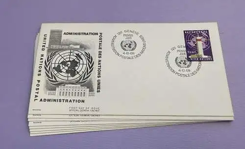 Schweiz Nur Hauptgebiet 1969 Ersttagsstempel