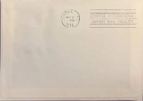 Schweiz Flugmarken 1972 Brief