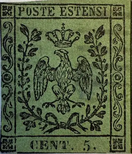 Italien Nur Hauptgebiet 1852 Ohne Gummierung (*) Gestempelt (Posten)