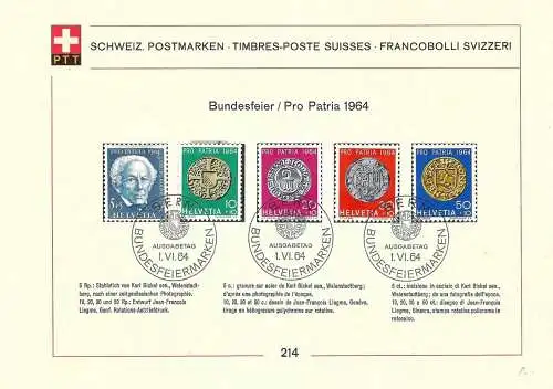 Schweiz Nur Hauptgebiet 1960 Gebraucht