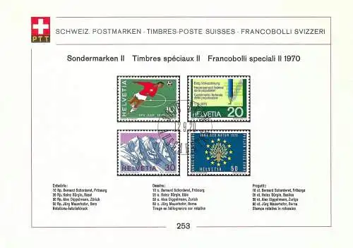 Schweiz Nur Hauptgebiet 1960 Gebraucht
