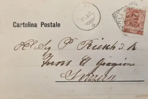 Italien 10 c „POSTE ITALIANE“ Porträt, Stempel 17.11.05