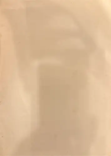 Lithografie: Rathaus, Stadtansicht mit Figuren; Papierflecken, Randspuren