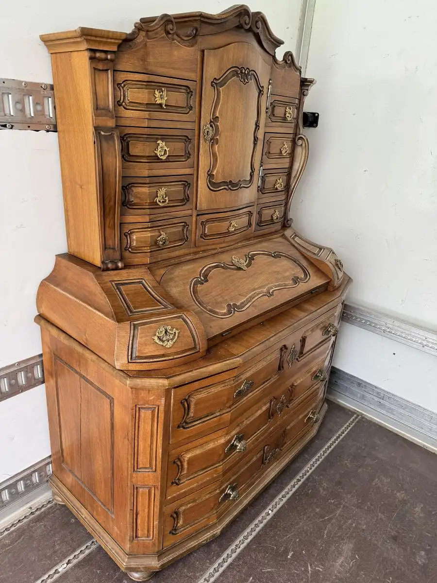 Sekretär Tabernakelsekretär Aufsatzsekretär Barock Stil 2