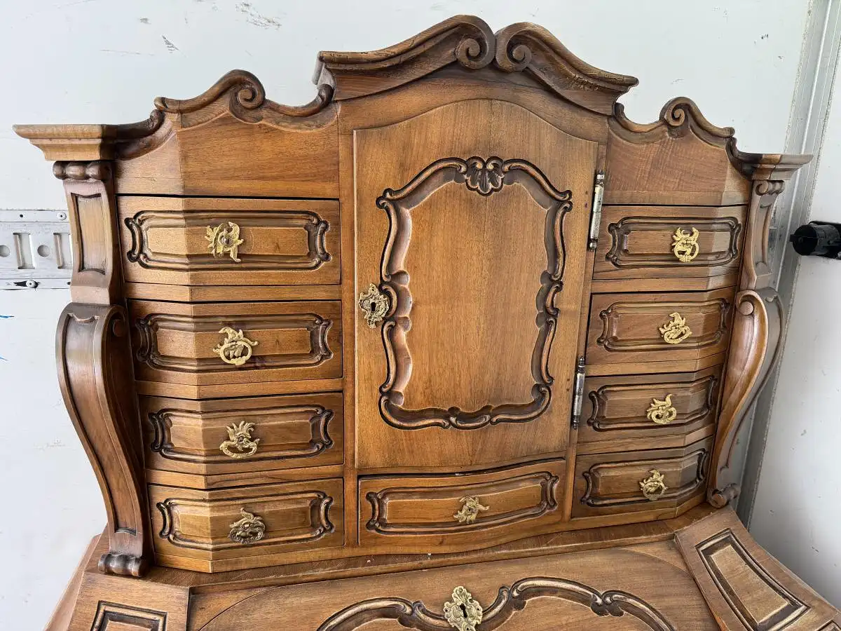 Sekretär Tabernakelsekretär Aufsatzsekretär Barock Stil 3