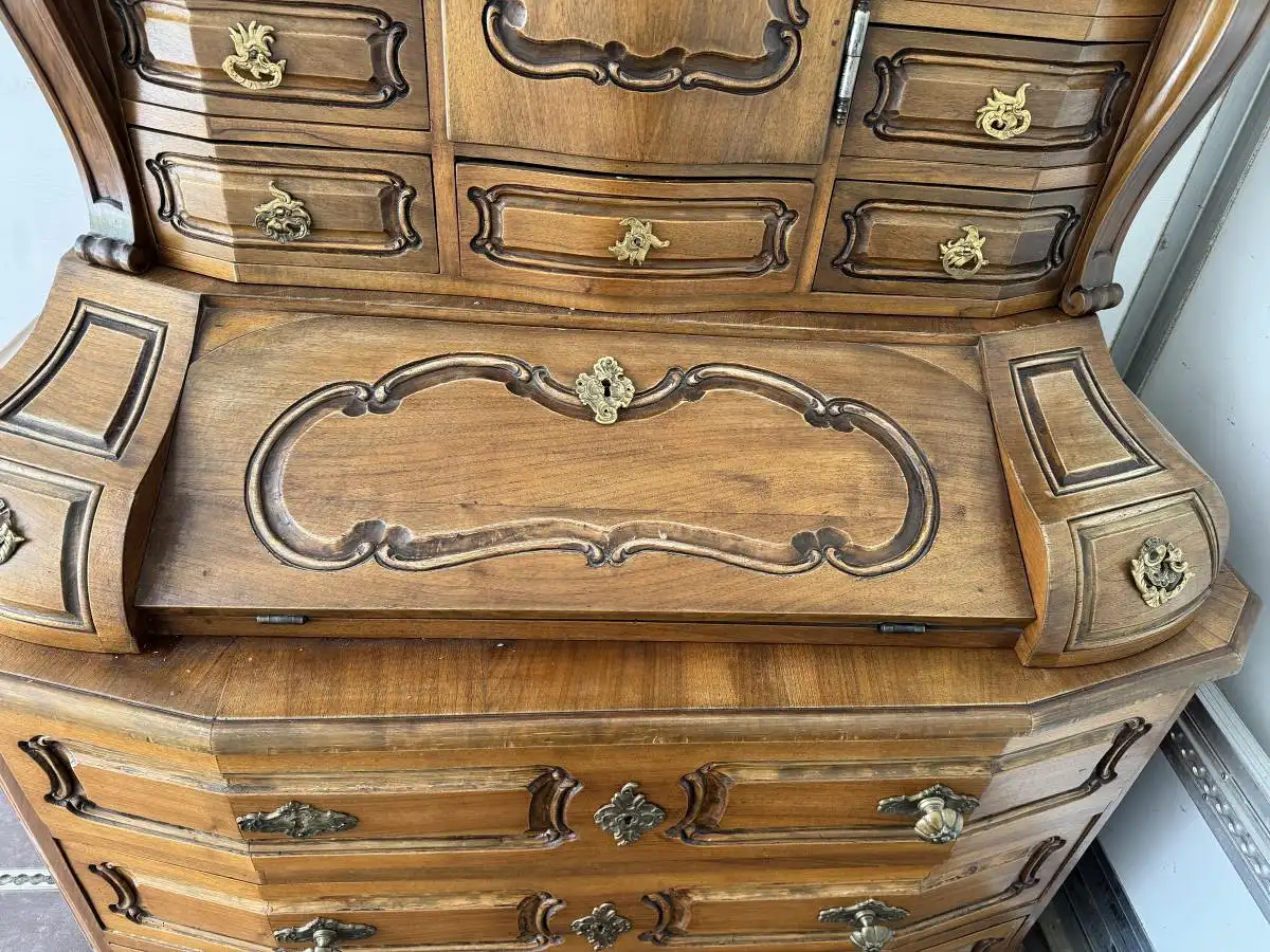 Sekretär Tabernakelsekretär Aufsatzsekretär Barock Stil 4