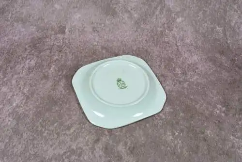  Vintage Limoges Aschenbecher mit Rokoko-Motiv, Mitte 20. Jahrhundert  