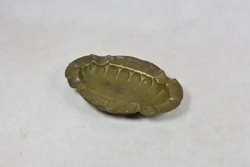 Vintage Messing-Aschenbecher Hansom Zigaretten, frühes 20. Jahrhundert 