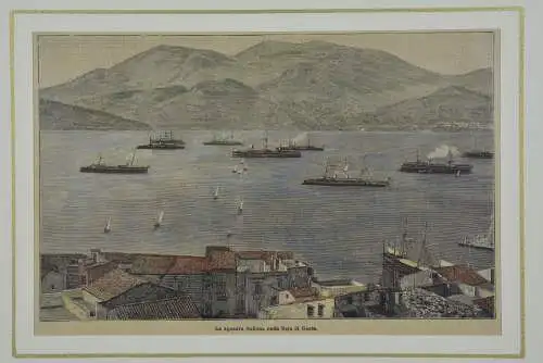 Grafik La squadra italiana nella Baia di Gaeta