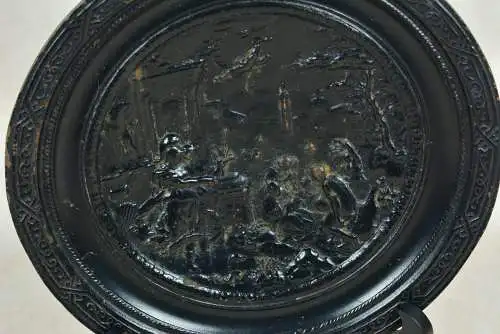 Reliefplatte Athena von Hans Jakob Bayr, Husqvarna 1971  