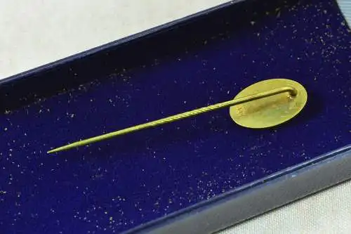 Anstecknadel Deutsche Post, 8K Gold 