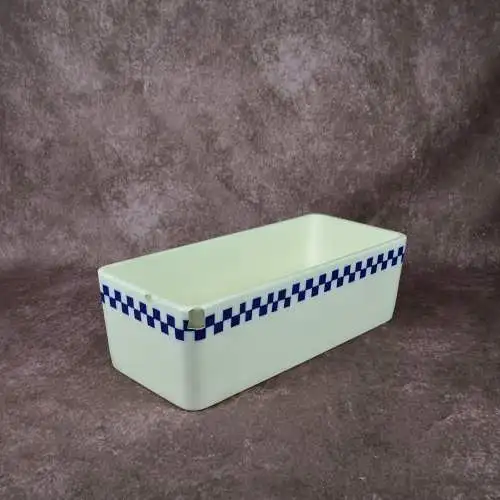 Übertopf Wien mit blauem Dekor  