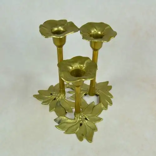 Kerzenständer Blumen-Design  