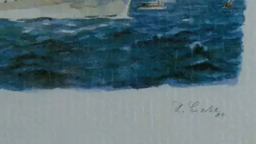 Giclée Schoner Grossherzogin Elisabeth und Bark Sedov  
