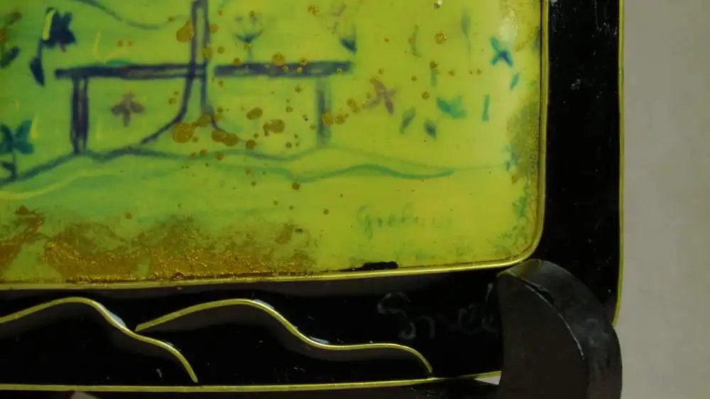 Mischtechnik Abstrakte Bäume von Grelius   2