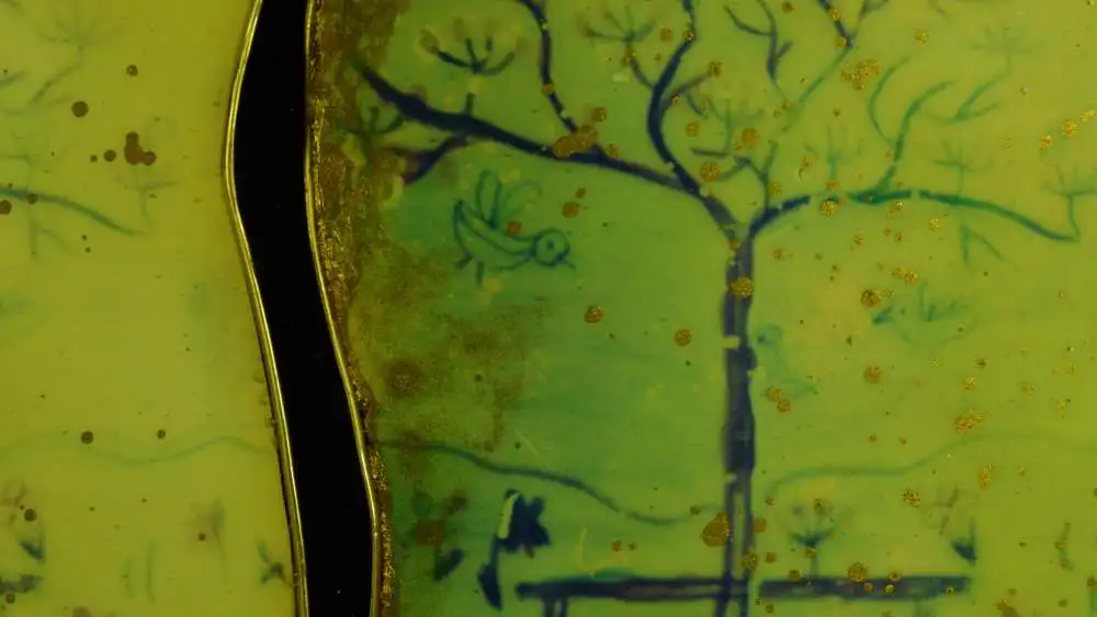 Mischtechnik Abstrakte Bäume von Grelius   3