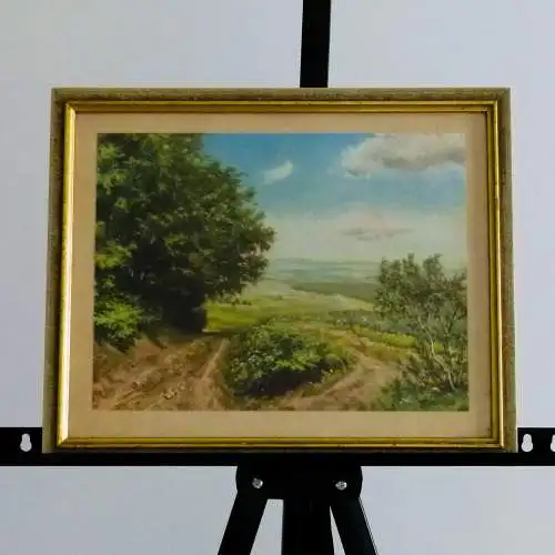 Grafik Landschaft von Ernst Frommhold  