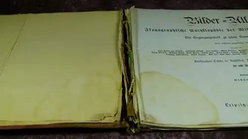 Bilder-Atlas Band 7, Brockhaus Leipzig 1870  