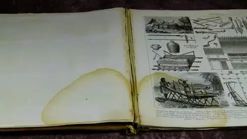 Bilder-Atlas Band 7, Brockhaus Leipzig 1870  