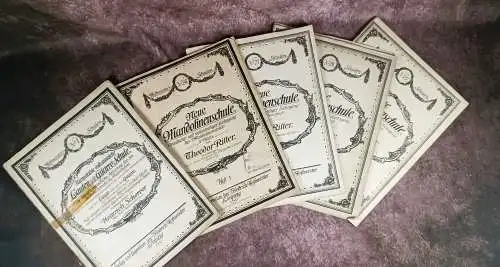 Notenhefte Mandoline und Gitarre von Ritter und Scherrer  