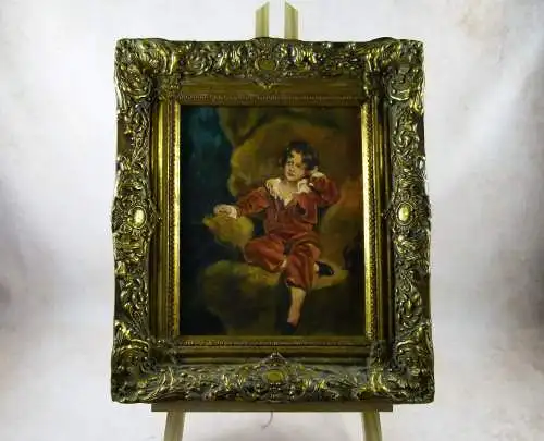 Ölgemälde The Red Boy nach Sir Thomas Lawrence  
