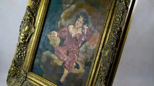 Ölgemälde The Red Boy nach Sir Thomas Lawrence  