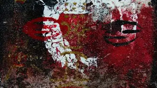 Mischtechnik Abstrakte Komposition von Ze Nobre  