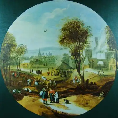 Giclée-Set Vier Jahreszeiten nach Jodocus de Momper  