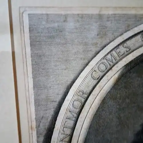 Radierung Henri Louis Habert de Montmor von Nicolas Pitau  